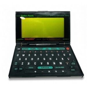 Radio Shack EC-339 64k Pocket Organizer Digital Data Directory Retro Tech Gadget